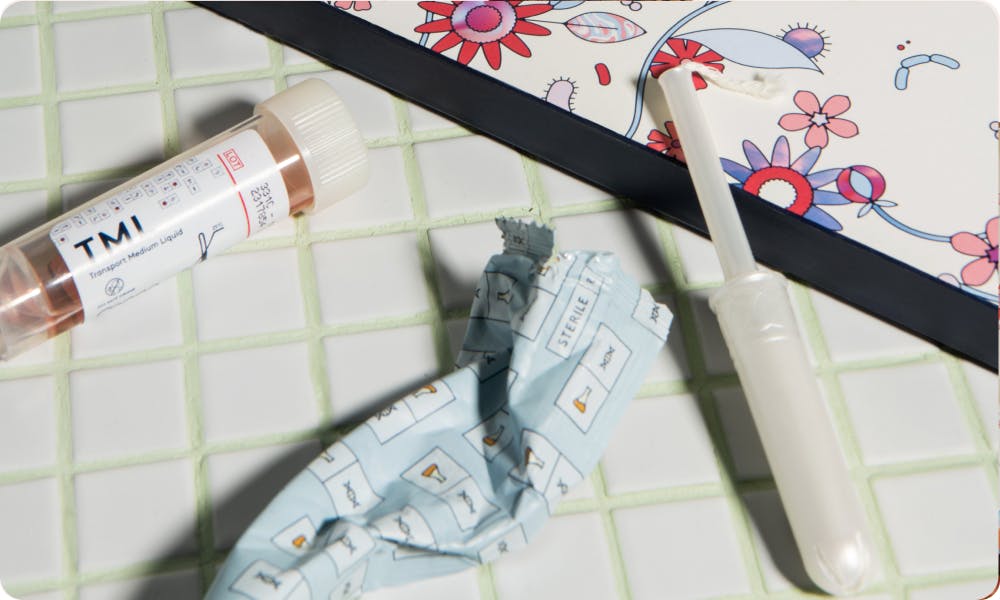 vaginal microbiome test with a tampon